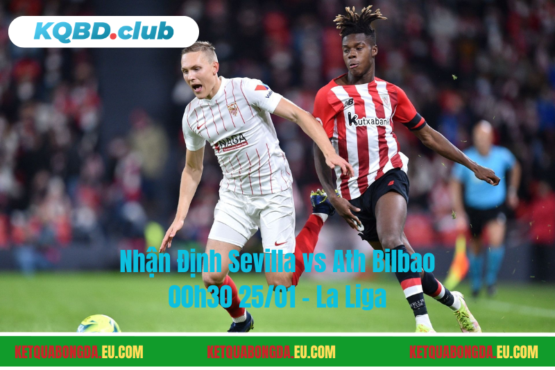 Đội hình dự kiến trước trận Sevilla vs Ath Bilbao